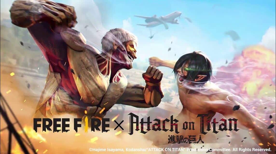 Attack Titan 번들 - 쿨 FF 번들 세트