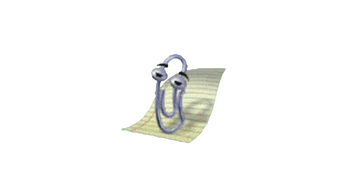 Microsoft Agent 캐릭터 - Clippy