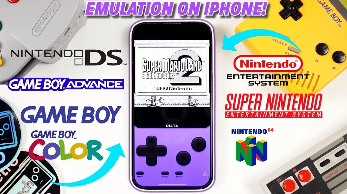 Delta Emulator Nintendo di iPhone