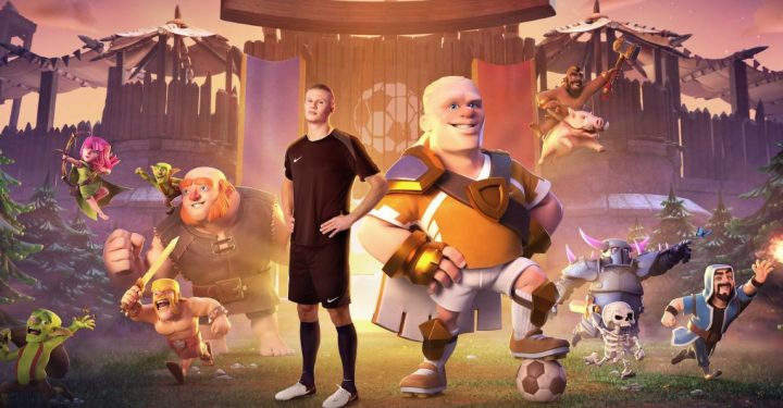 Erling Haaland Jadi Karakter Baru di Clash of Clans