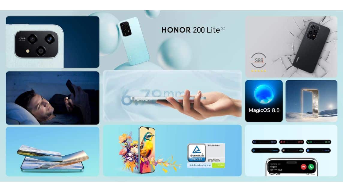 Honor 200 Lite specifications