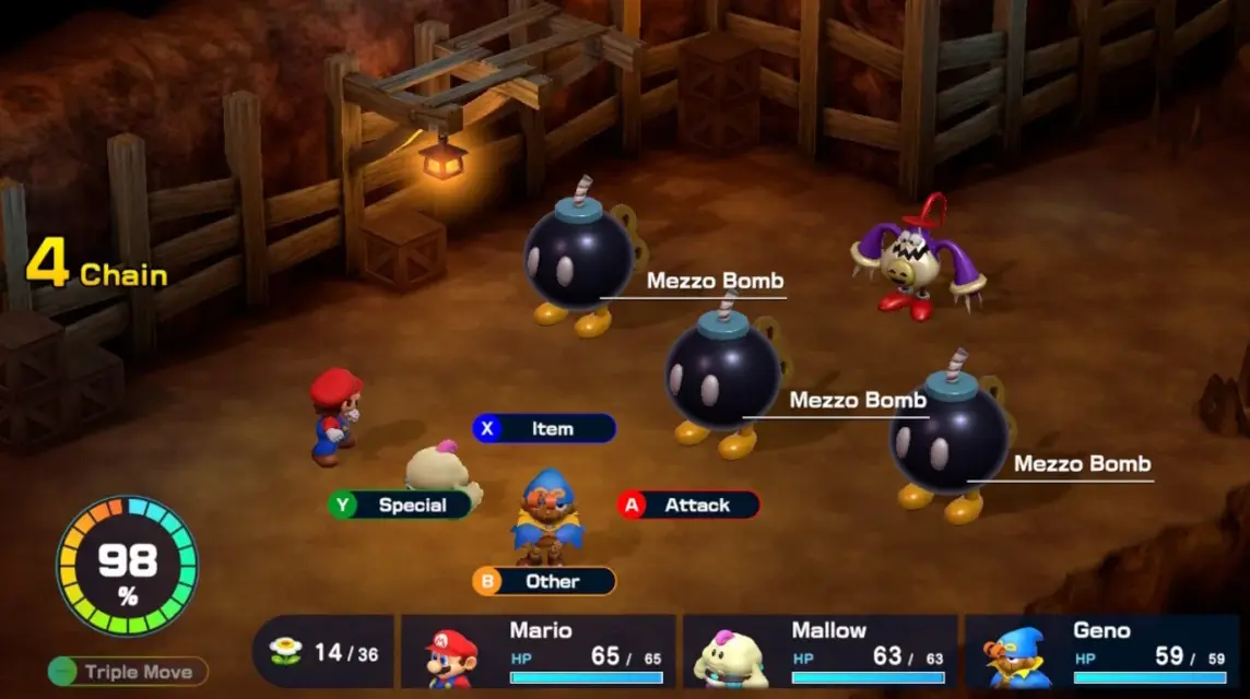 Land's End Enemy Super Mario RPG Game