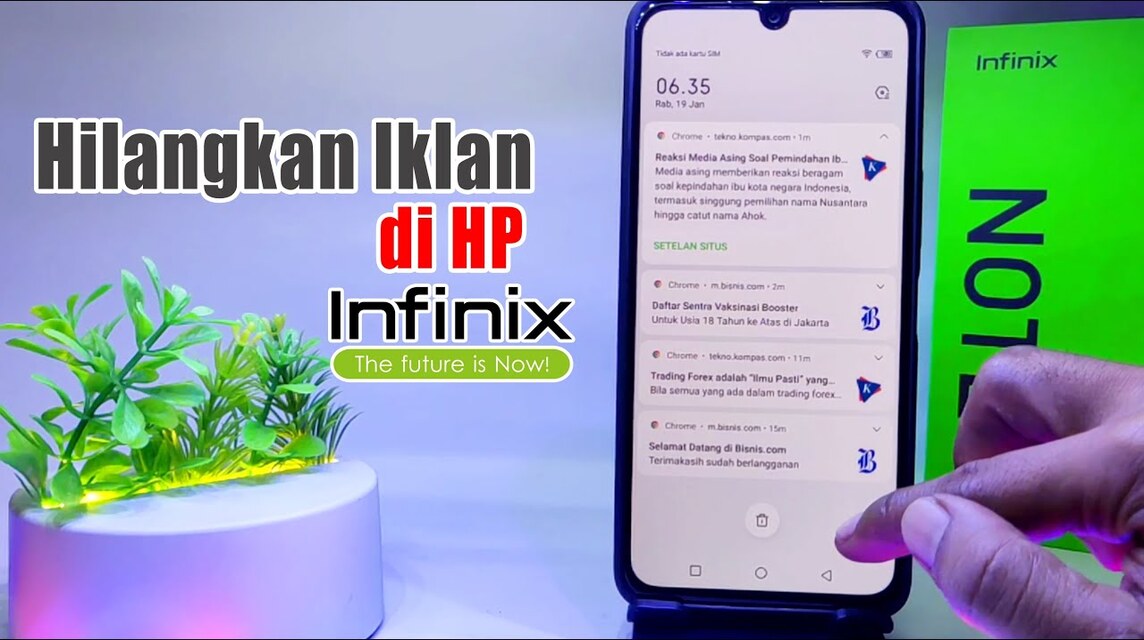 Block ads on Infinix HP