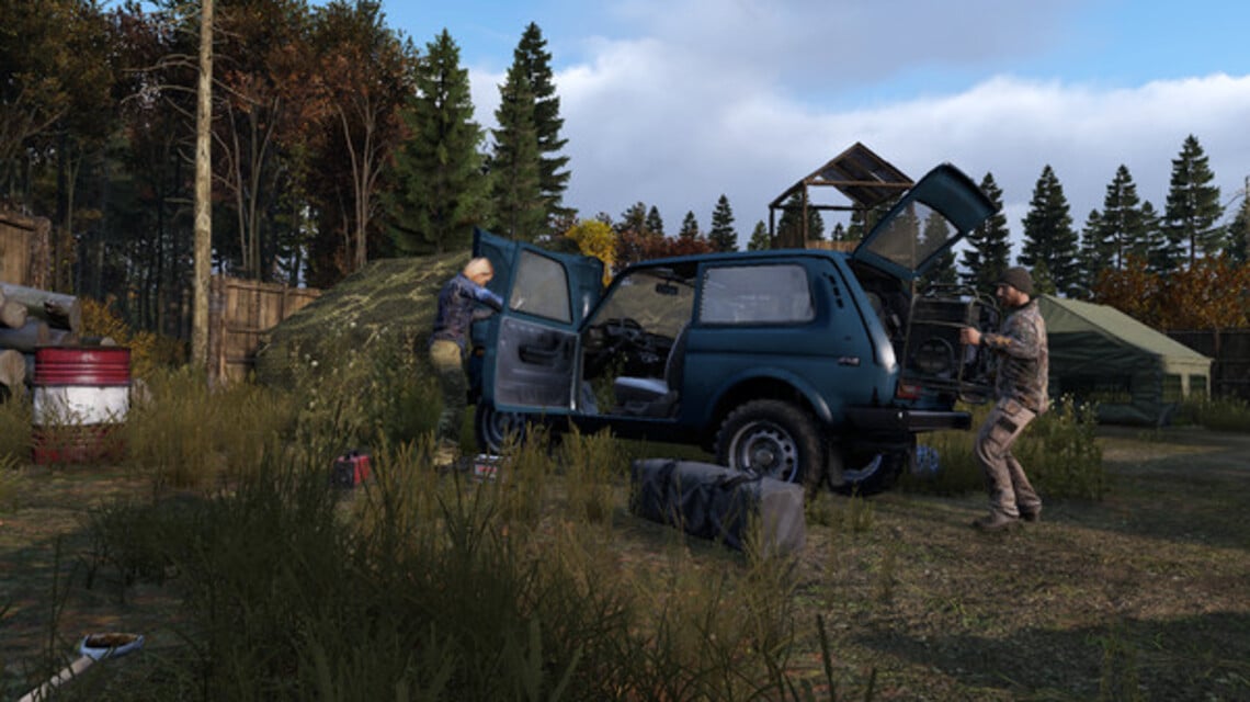 Cara merotasi item di DayZ - loot item