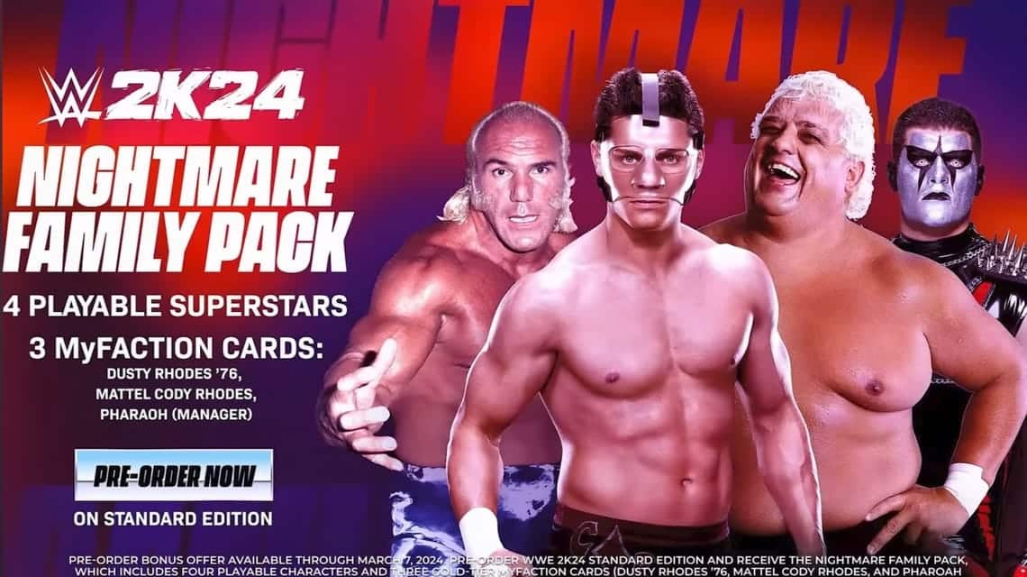 Nightmare Family Pack WWE 2K24