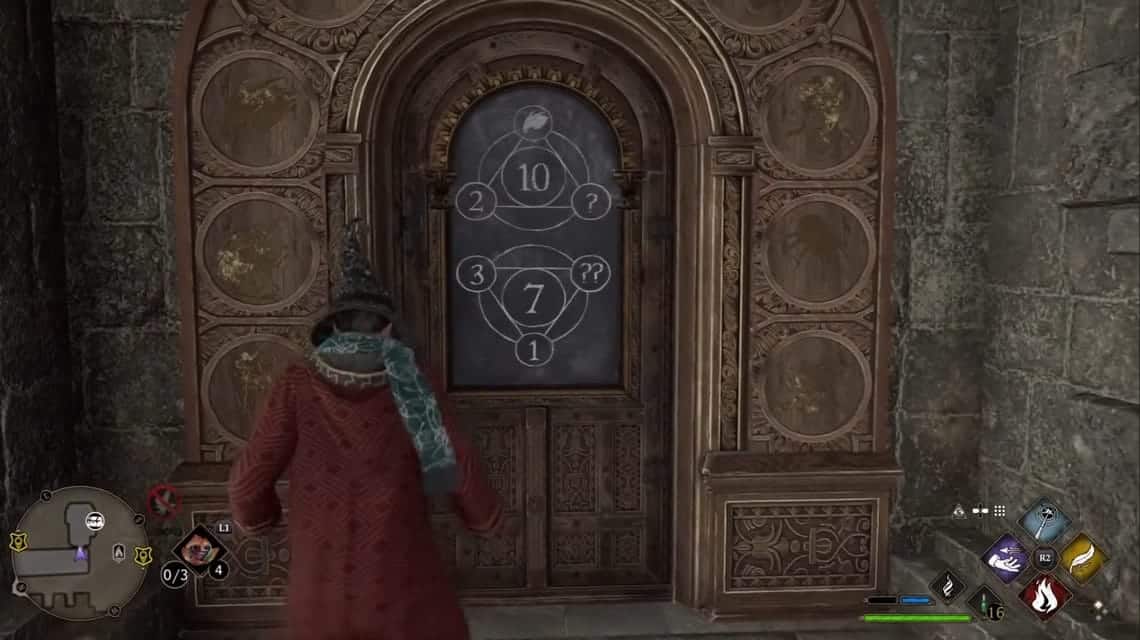 Door Puzzle Hogwarts Legacy - North Hall