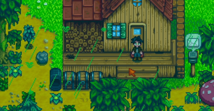 Erklärung von Green Rain im Stardew Valley-Spiel