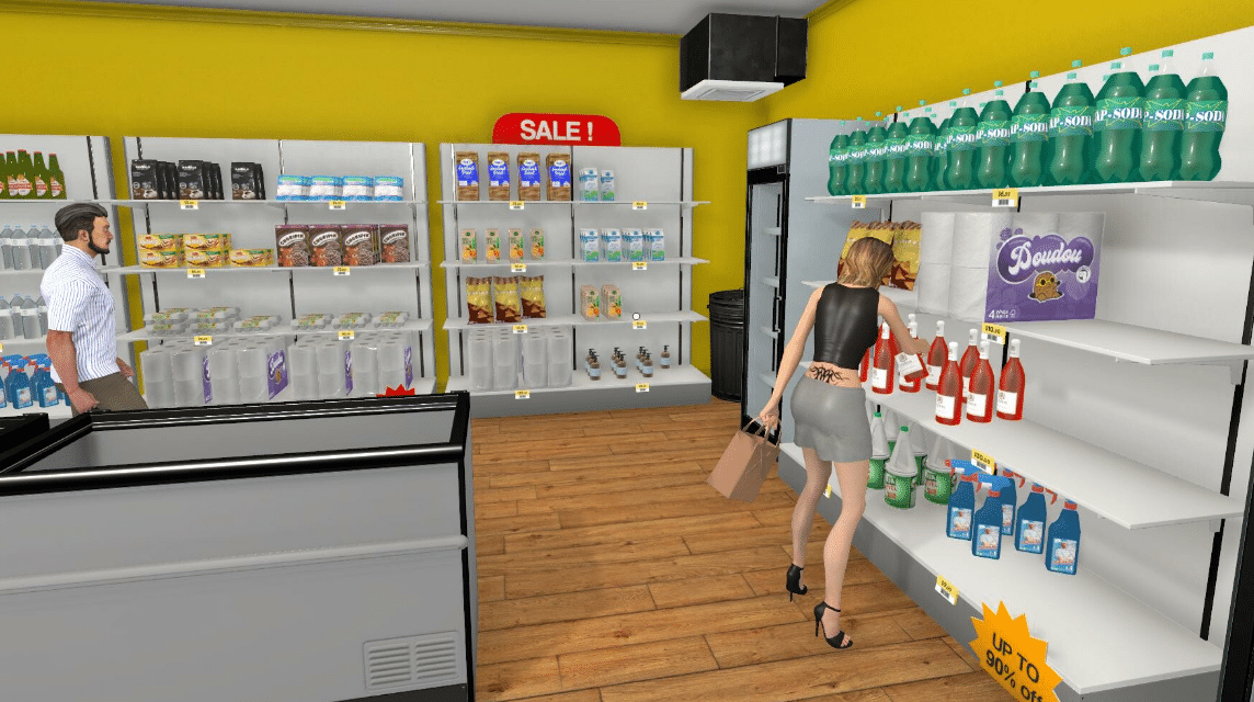 Supermarket Simulator