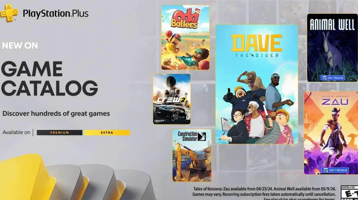 PS Plus-Spielekatalog