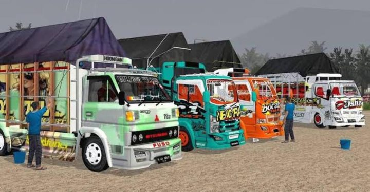 40 Link Download Mod BUSSID Truck Keren Terbaru