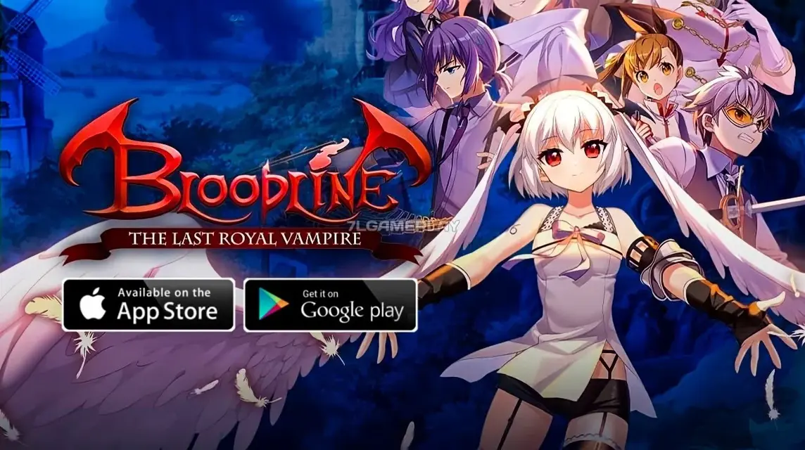 Features in the royal vampire bloodline game