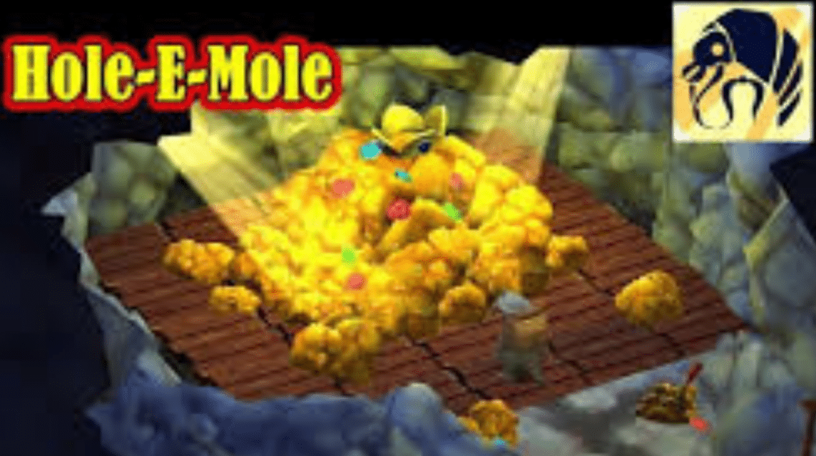 Hole e Mole-Spiel