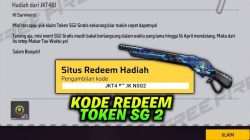 Kode Redeem FF SG2 Terbaru: Klaim Skin dan Diamond Gratis!