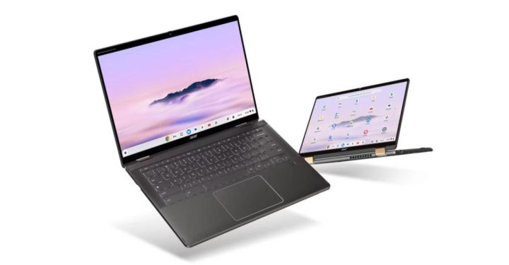 Acer Chromebook Plus Spin 714 and 516 GE specifications