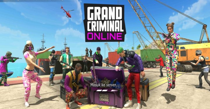 Gameplay of Android Grand Criminal Online Multiplayer Game