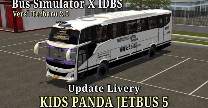 최신 Livery Bus Kids Panda JB5 다운로드 링크 20개