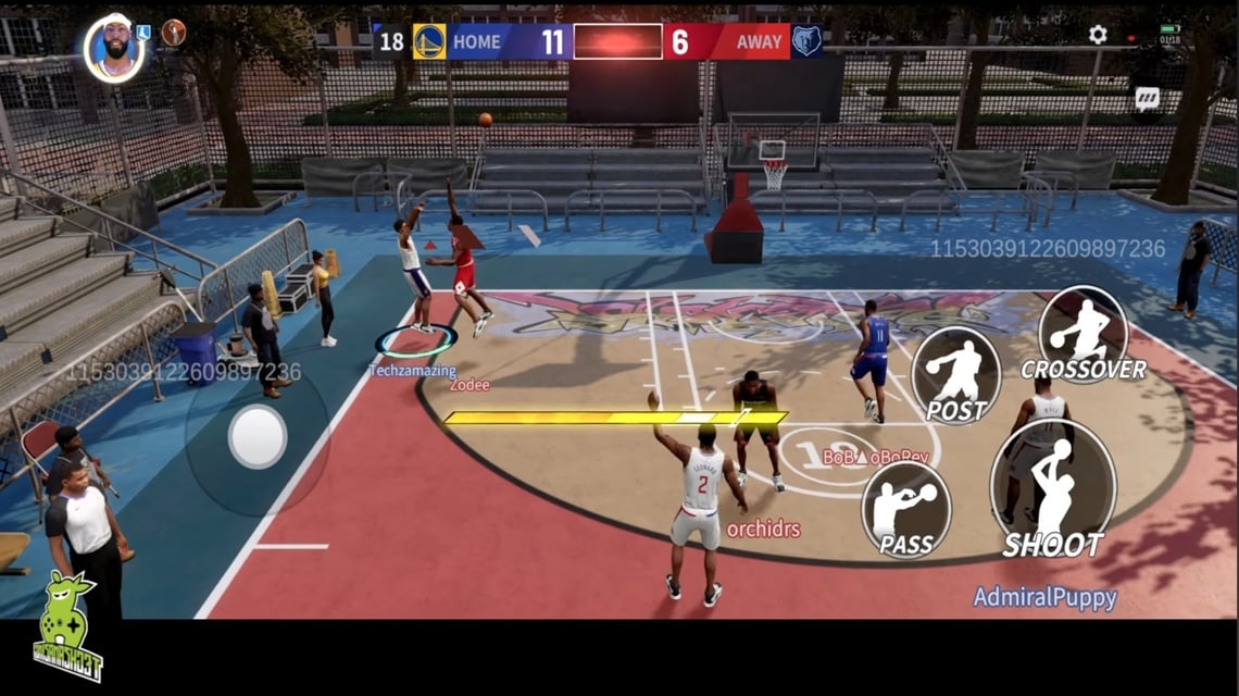 NBA Infinite - Menu 2