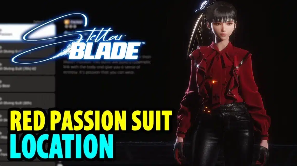 Stellar Blade Skin Suit Red Passion 