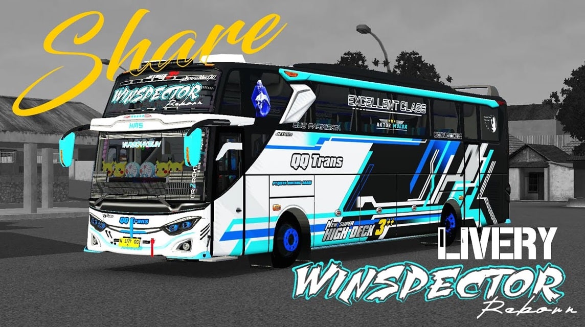 livery bussid winspector shd