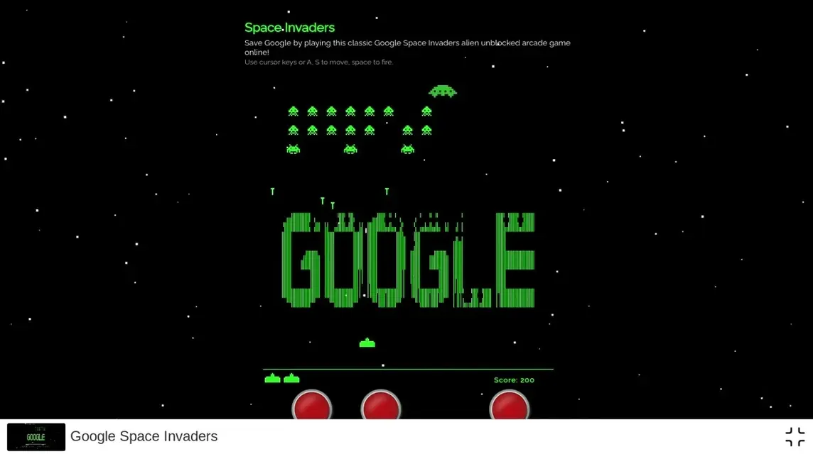 Google に隠されたゲーム