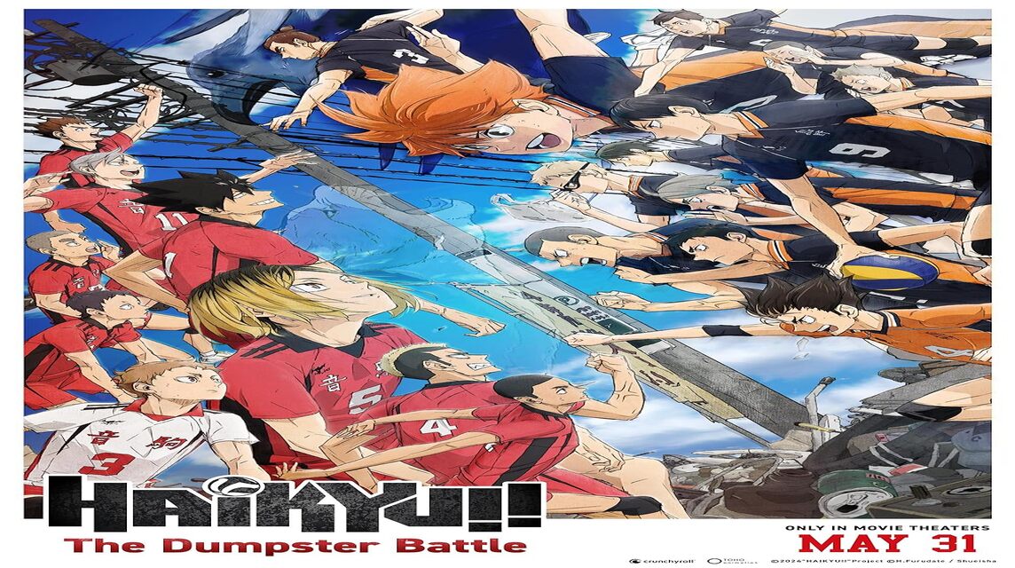 Haikyuu!!  Pertarungan sampah akan disiarkan