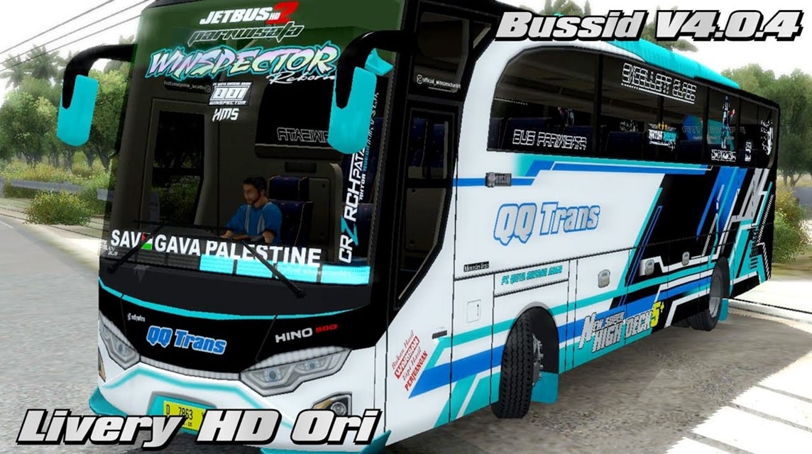 livery bussid winspector shd