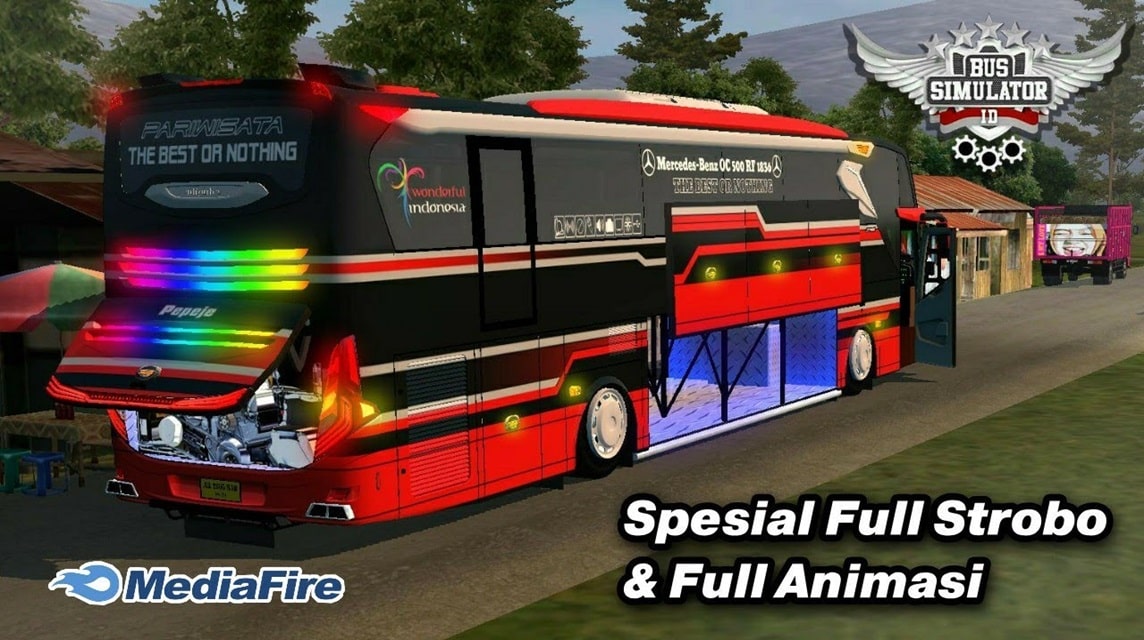 full strobe bussid mod 2024