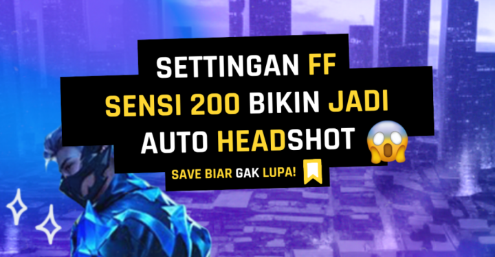 Rekomendasi Settingan Sensitivitas FF Auto Headshot 2024