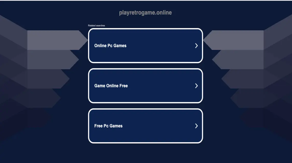 kostenlose Retro-Online-Gaming-Website