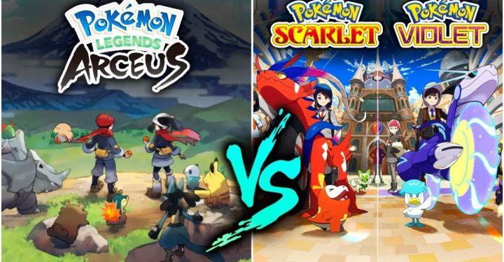 Entdecken Sie die Welt von Pokémon: Scarlet & Violet vs. Legends: Arceus