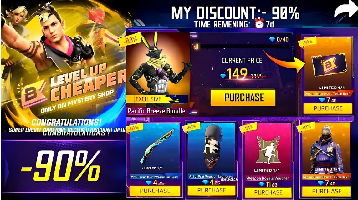 《Mystery Shop Free Fire》将于 2024 年何时再次上线