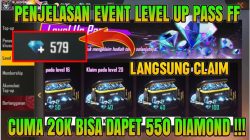 FF Level Up Pass Event: Cheaper, Here's How to Buy It!