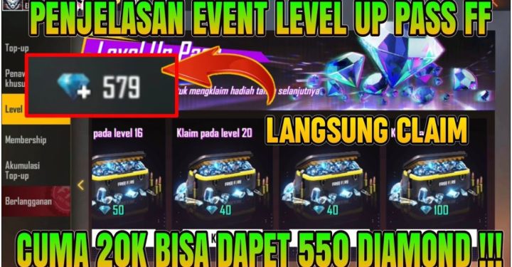 FF Level Up Pass Event: Cheaper, Here's How to Buy It!