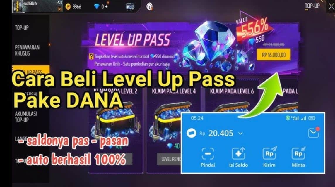 Level Up Pass FF