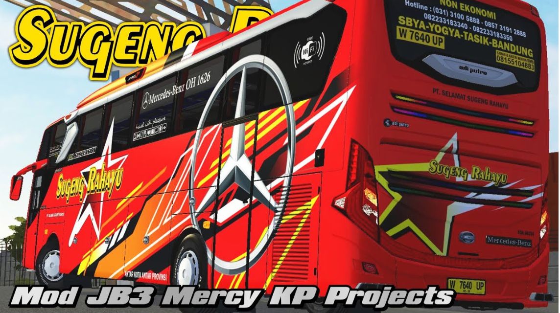 Livery BUSSID Sugeng Rahayu