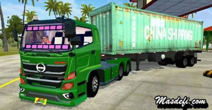 46 Download-Links Mod BUSSID Truck Hino Tribal Vollladung