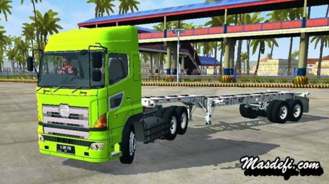 mod bussid truck trailer