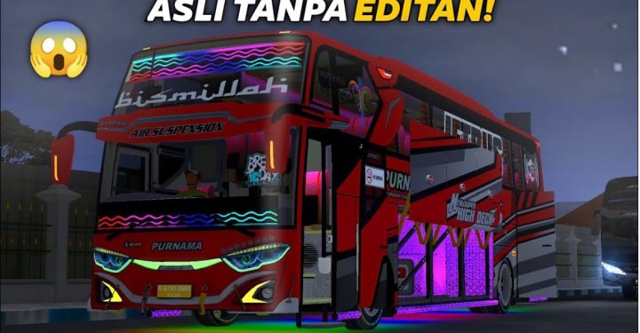 15 Link Download Mod Bussid Full Strobo dan Lampu Kolong