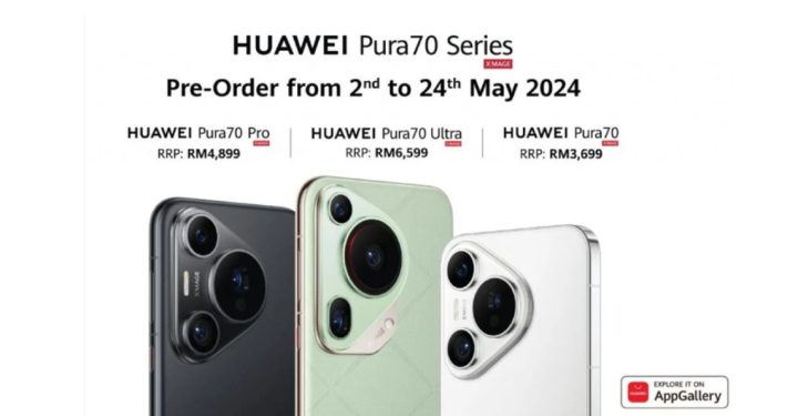 Unterschiede zwischen Huawei Pura 70 Ultra, 70 Pro und 70 Regular 2024