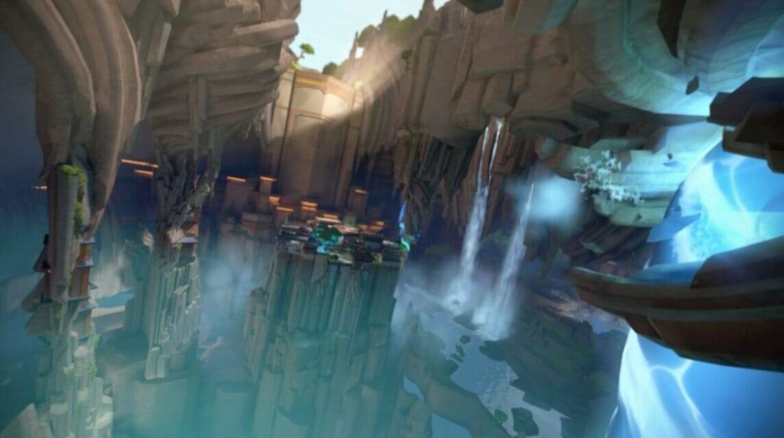 The Abyss map is located in a ravine
