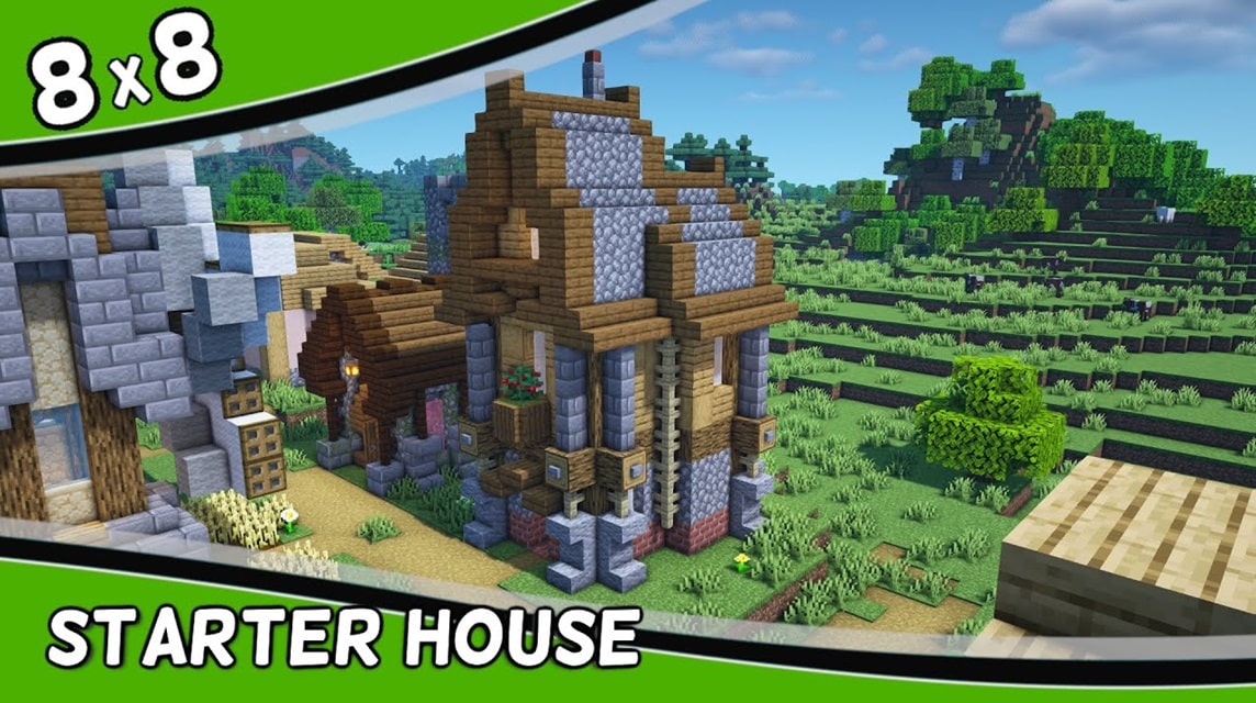 einfaches Minecraft-Haus