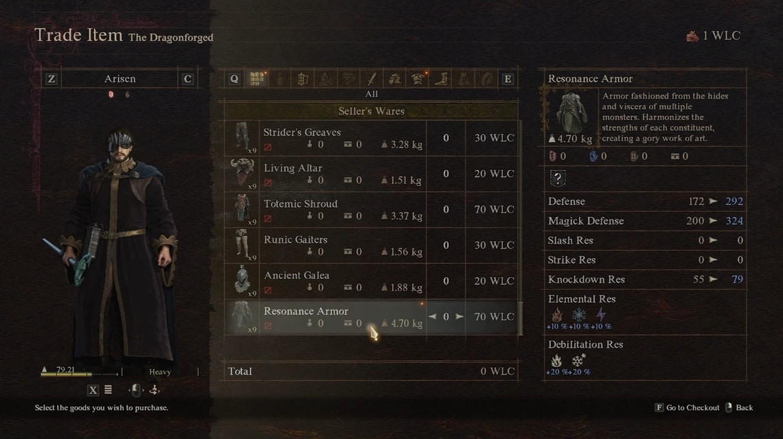 Dragon's Dogma 2 armor - Armor Resonance