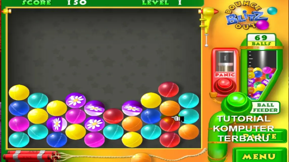 Bounce Blitz Out Old-School-PC-Spiel