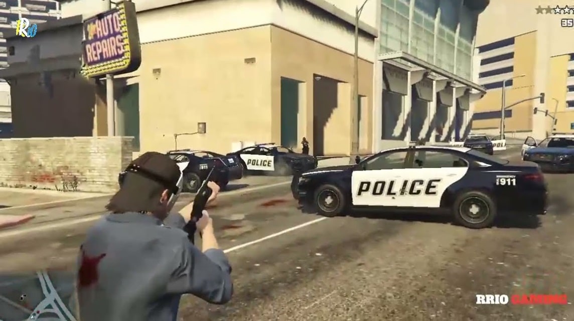 GTA 5 PS3 反警察作弊