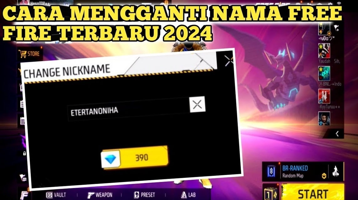 Change FF Name