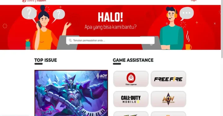 Cara Menghubungi Garena Help Player Support Setelah Akun Diblokir