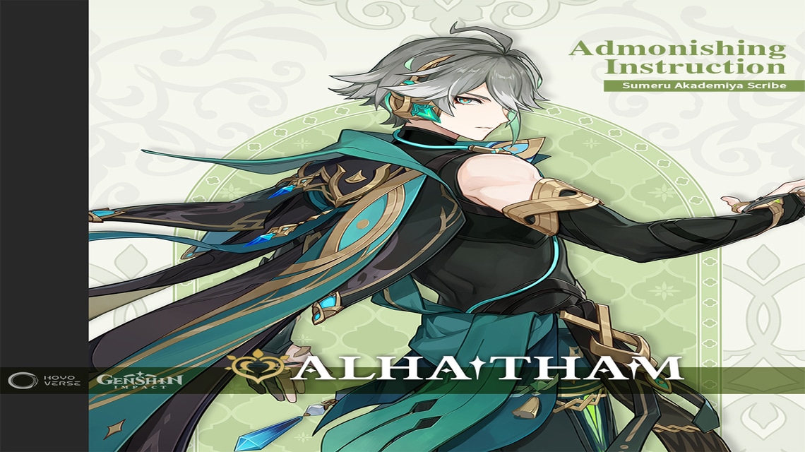 Genshin Impact male character - Alhaitham