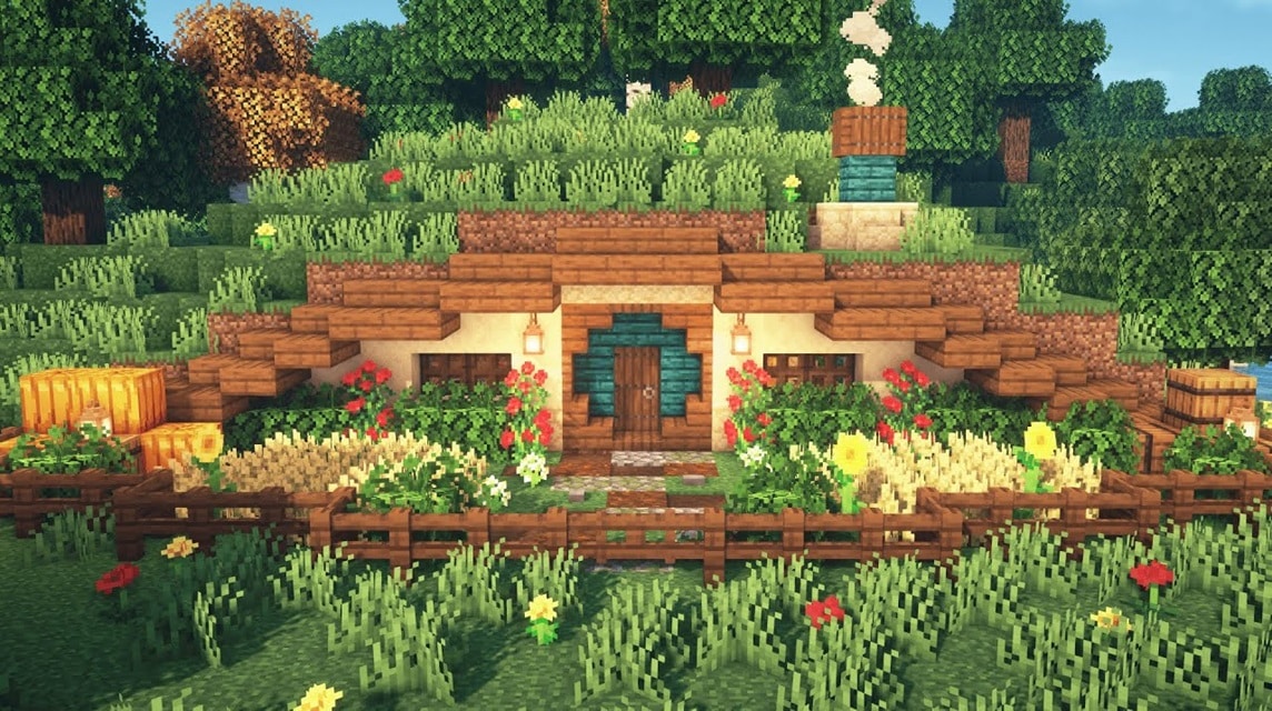 einfaches Minecraft-Haus