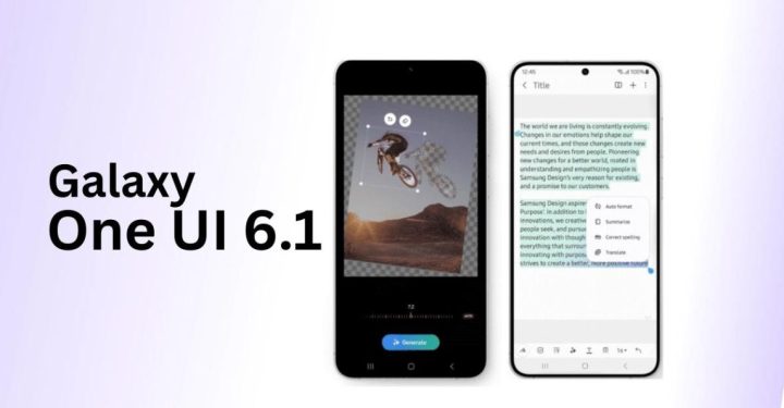 List of Samsung cellphones that will get OneUI 6.1