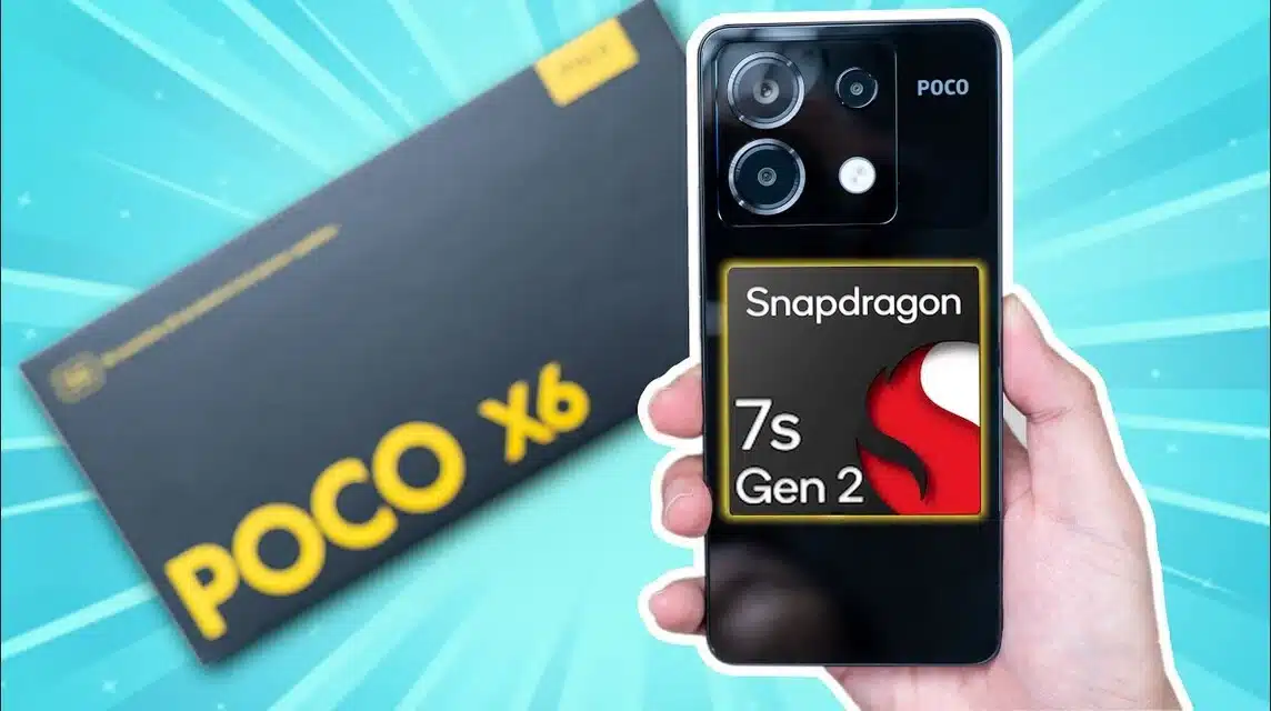 The best camera cellphone for 3 million Poco X6 